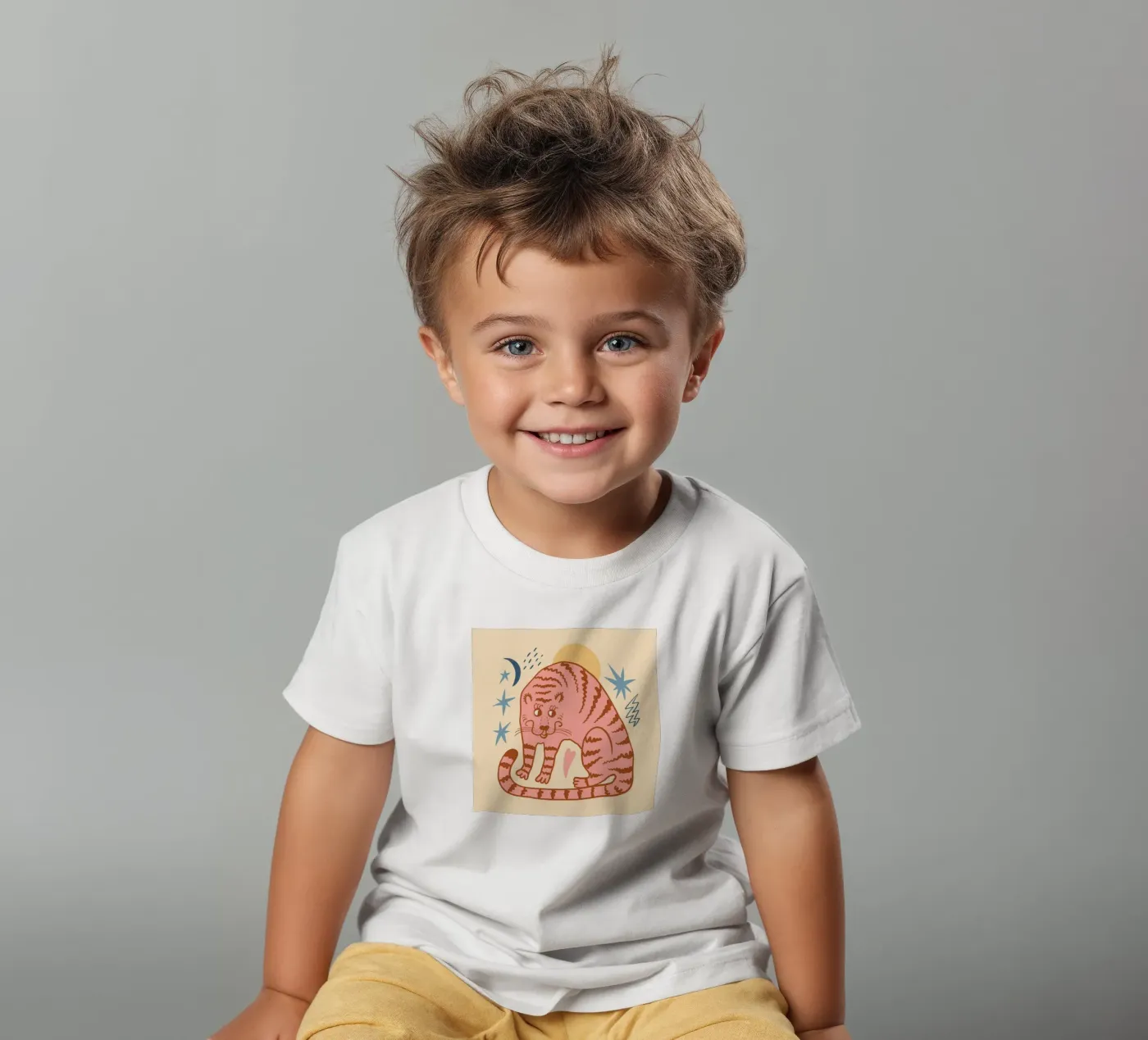 Tiny And Wild No 07 t-shirt bambini da treechild