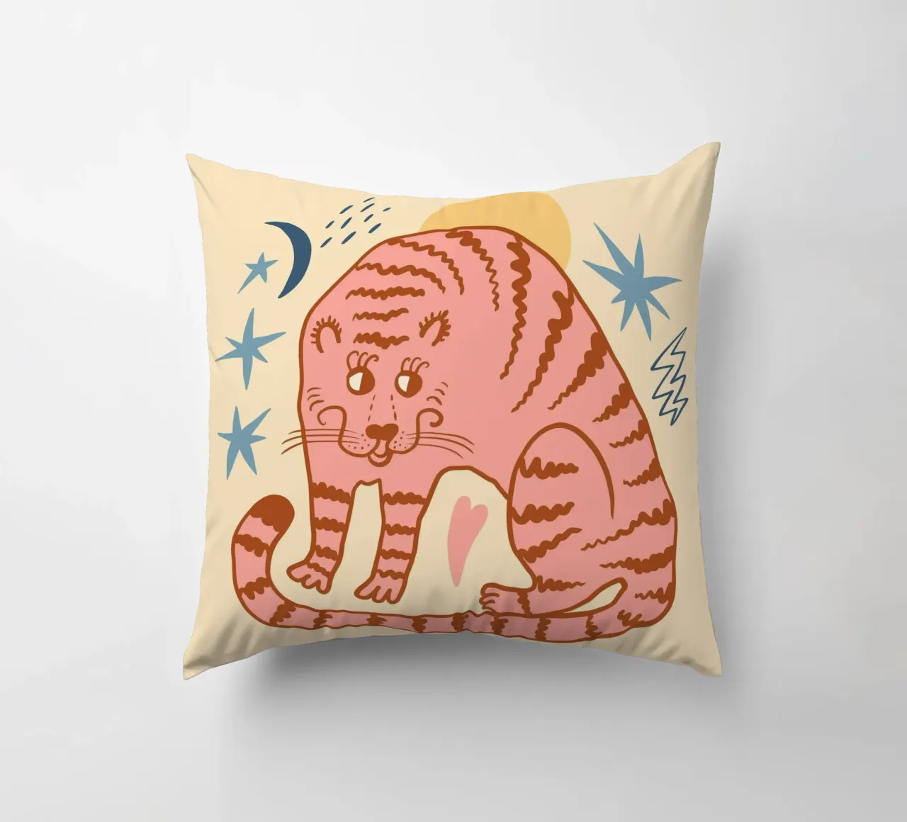 Tiny And Wild No 07 cuscino da treechild