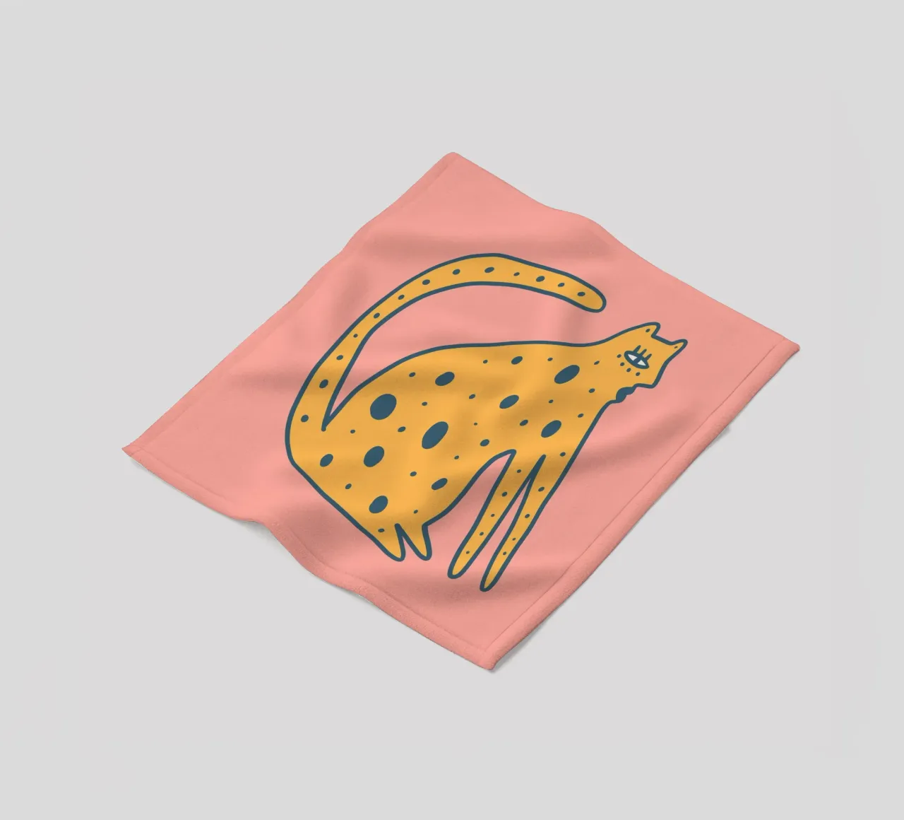 Tiny And Wild No 08 coperta in pile da treechild