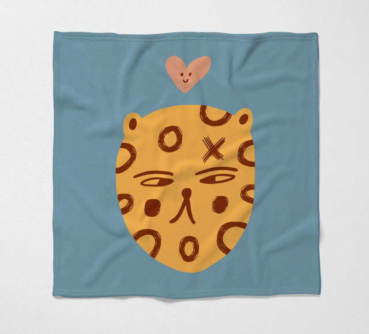 Tiny And Wild No 09 coperta in pile da treechild