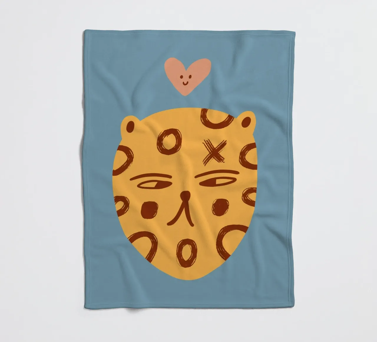Tiny And Wild No 09 coperta in pile da treechild