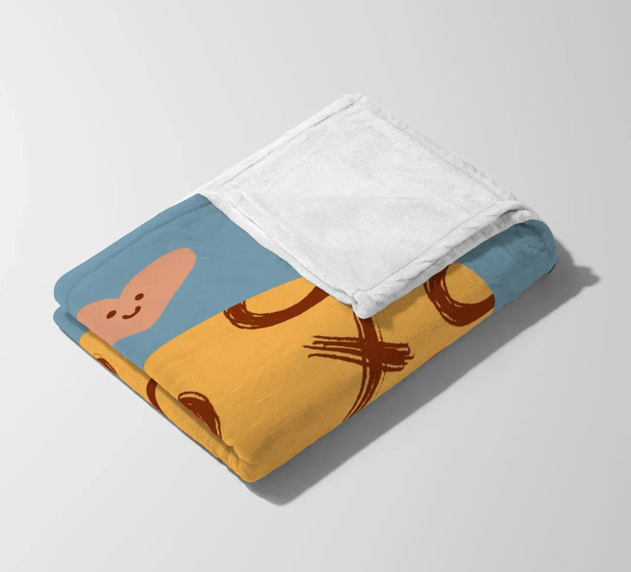 Tiny And Wild No 09 coperta in pile da treechild