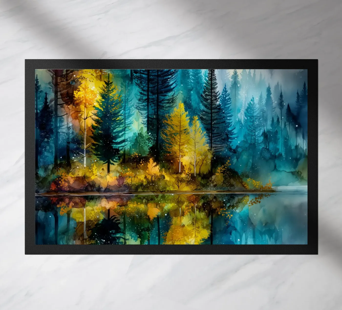 Magic Forest 6 deurmat van Justyna Jaszke JBJart