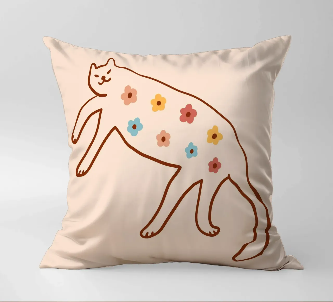 Tiny And Wild No 11 cuscino da treechild