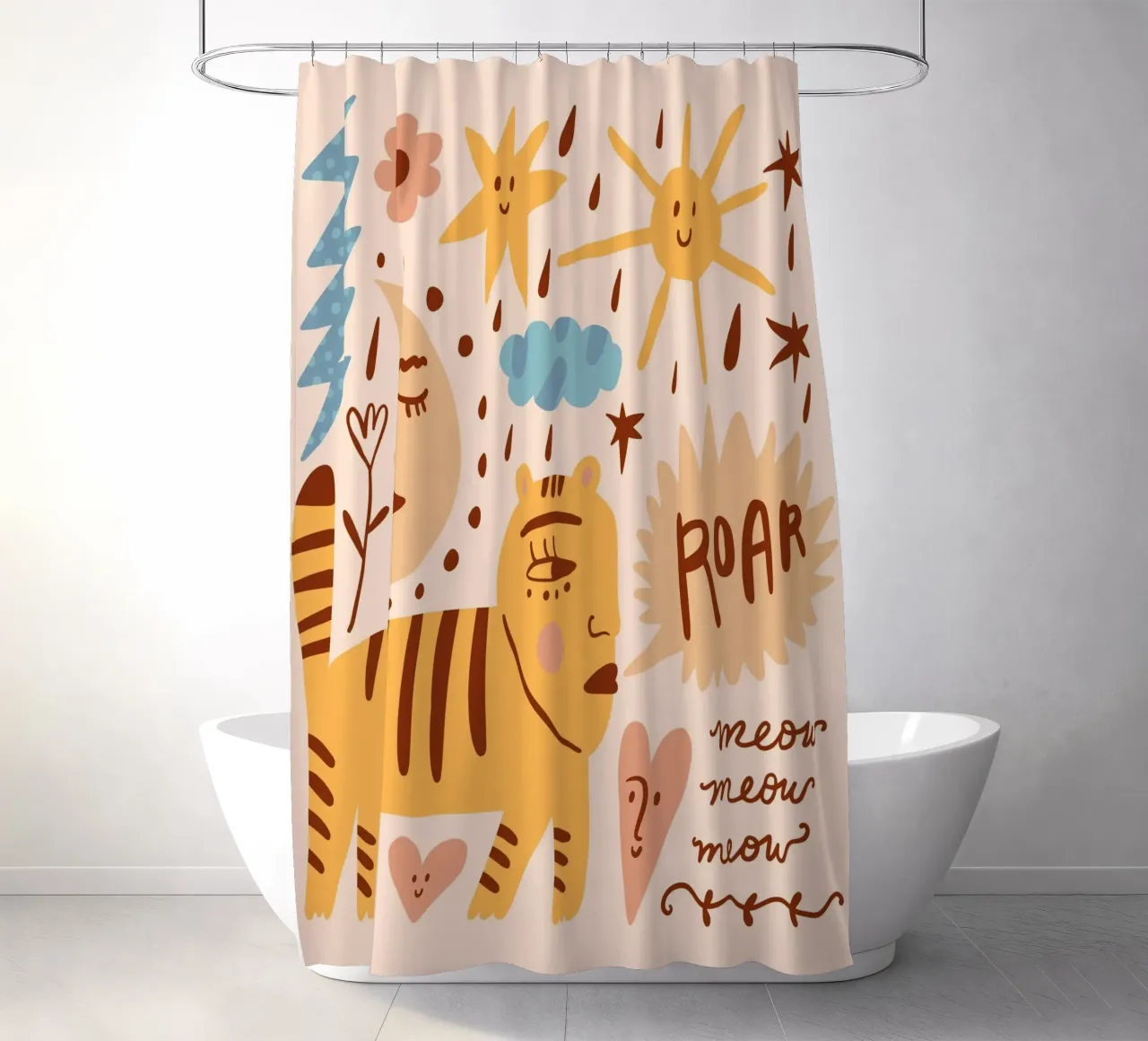 Tiny And Wild No 12 tenda da doccia da treechild