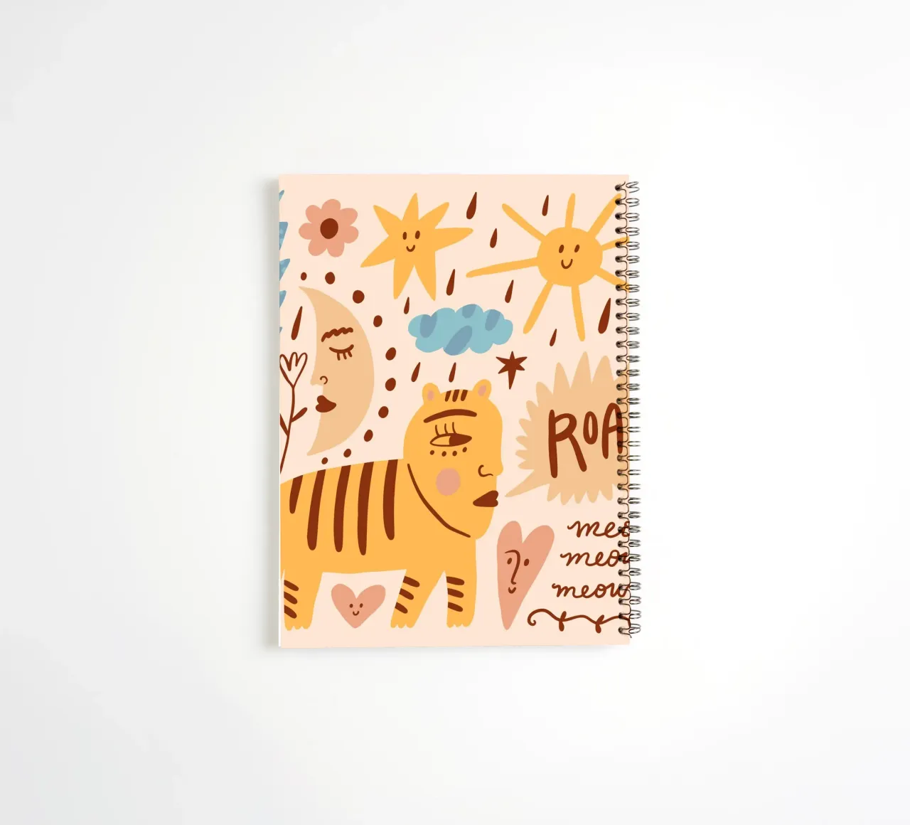 Tiny And Wild No 12 spiral notebook by treechild
