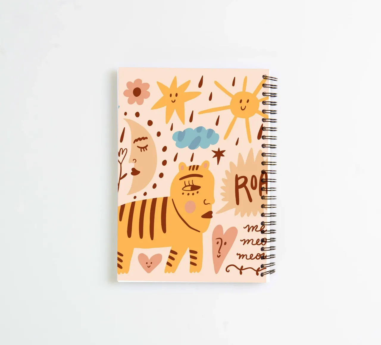 Tiny And Wild No 12 spiral notebook by treechild