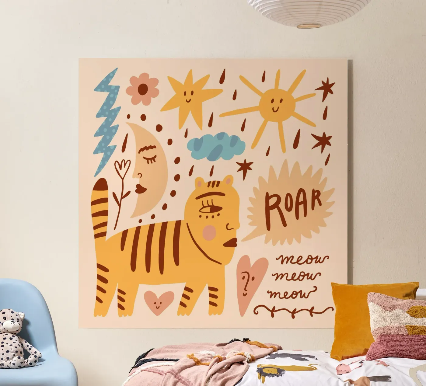 Tiny And Wild No 12 acryl van treechild