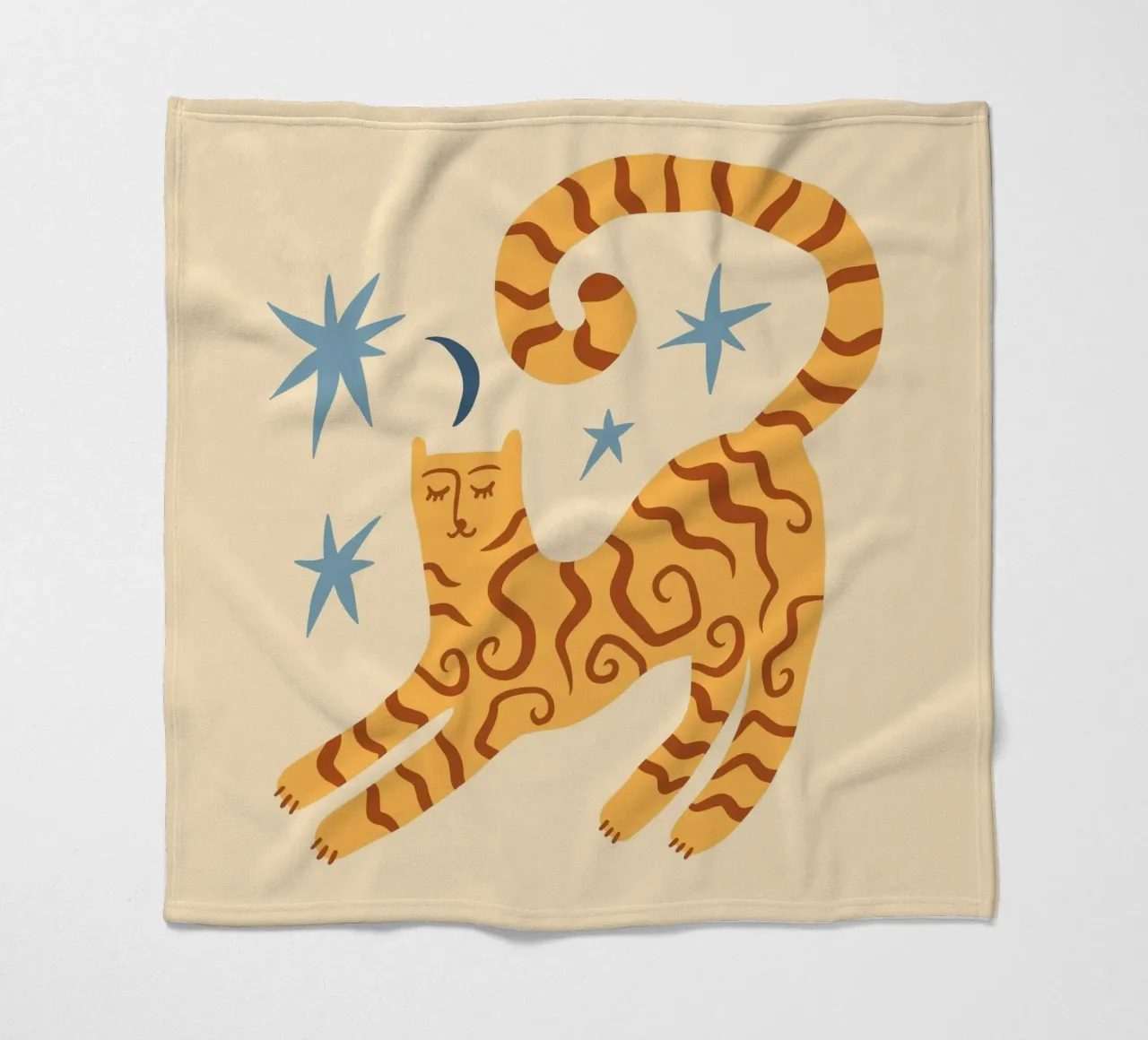 Tiny And Wild No 13 coperta in pile da treechild