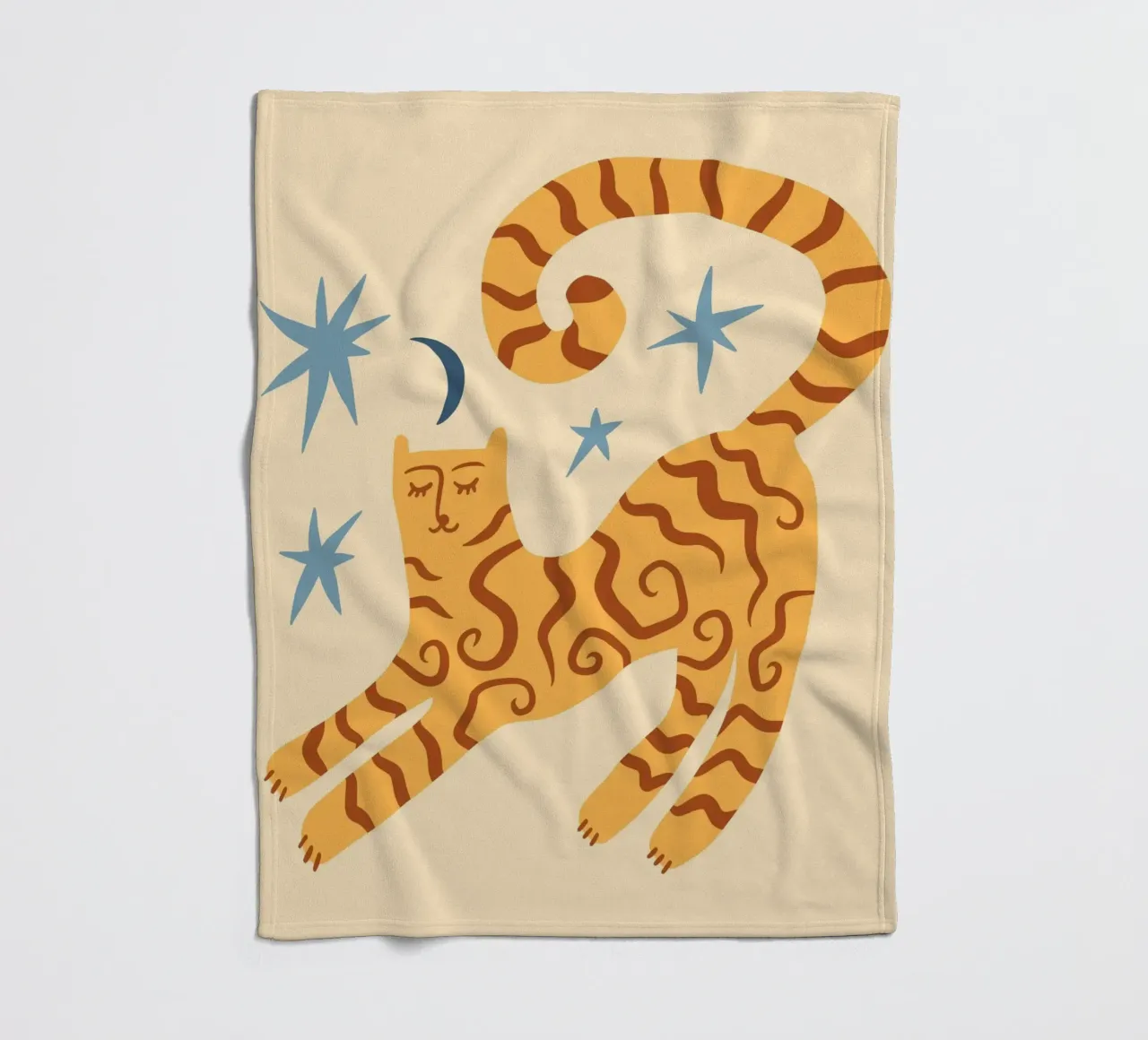 Tiny And Wild No 13 coperta in pile da treechild