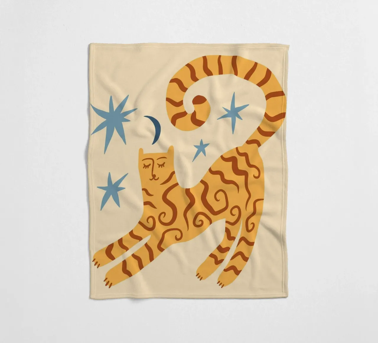 Tiny And Wild No 13 coperta in pile da treechild