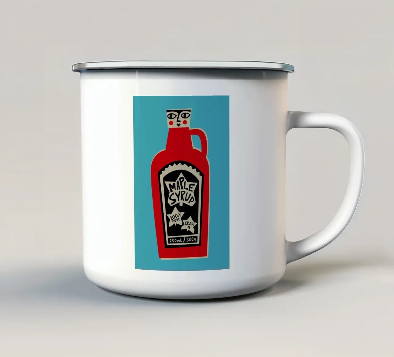 Maple Syrup tazza in smalto da Fox & Velvet