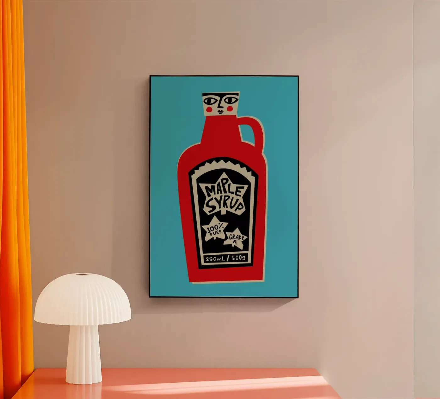 Maple Syrup Acryl-Glas von Fox & Velvet