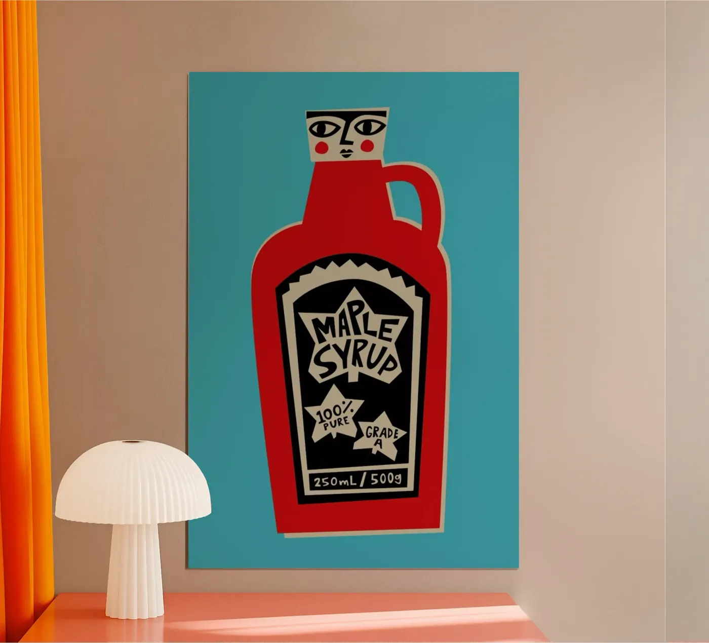Maple Syrup poster de Fox & Velvet