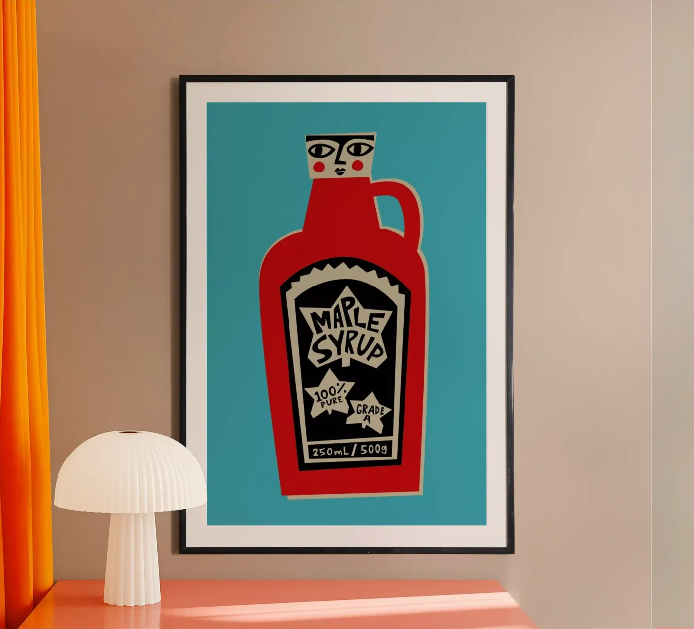 Maple Syrup poster de Fox & Velvet