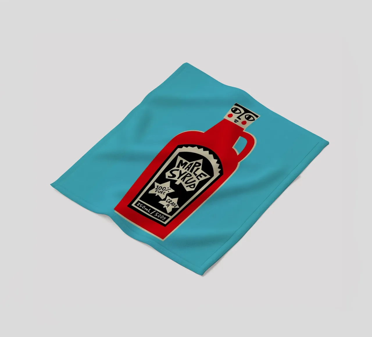 Maple Syrup Fleecedecke von Fox & Velvet