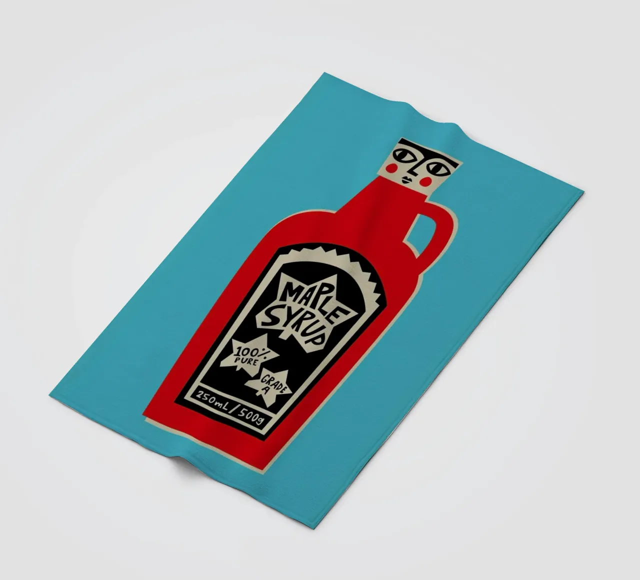 Maple Syrup Fleecedecke von Fox & Velvet