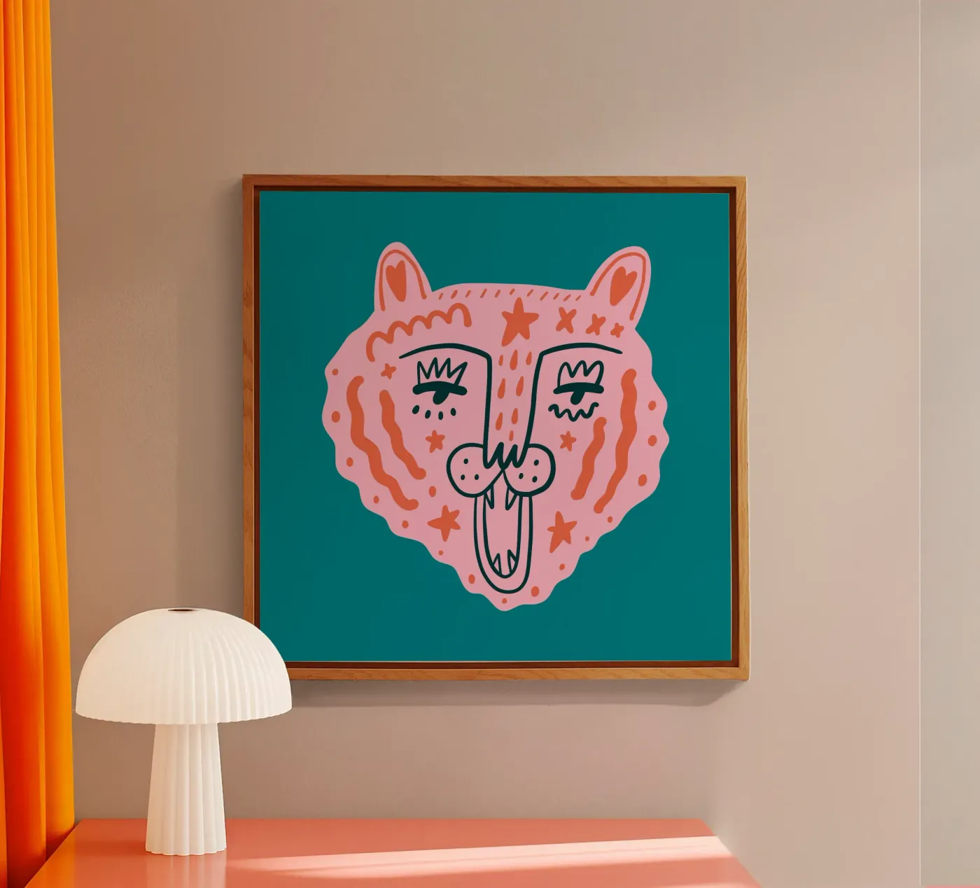 Tiny And Wild No 14 plexiglass da treechild