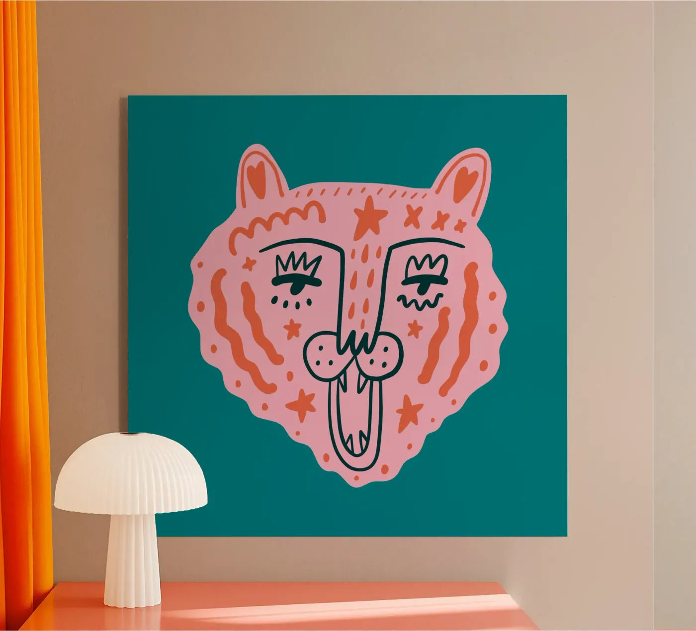 Tiny And Wild No 14 plexiglass da treechild