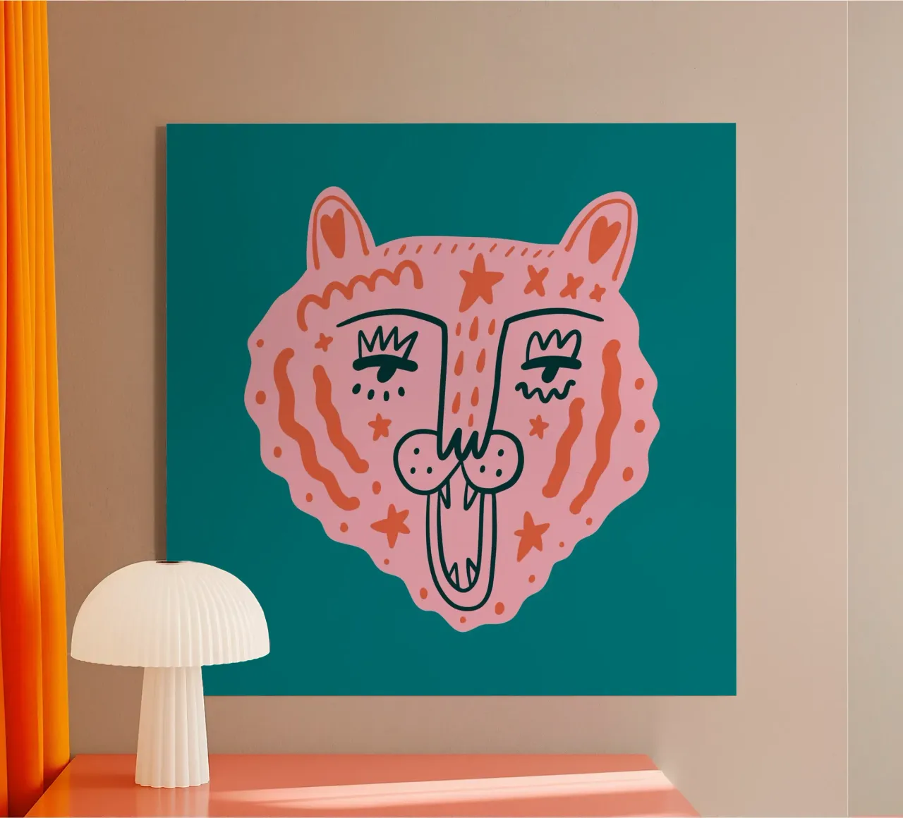 Tiny And Wild No 14 plexiglass da treechild