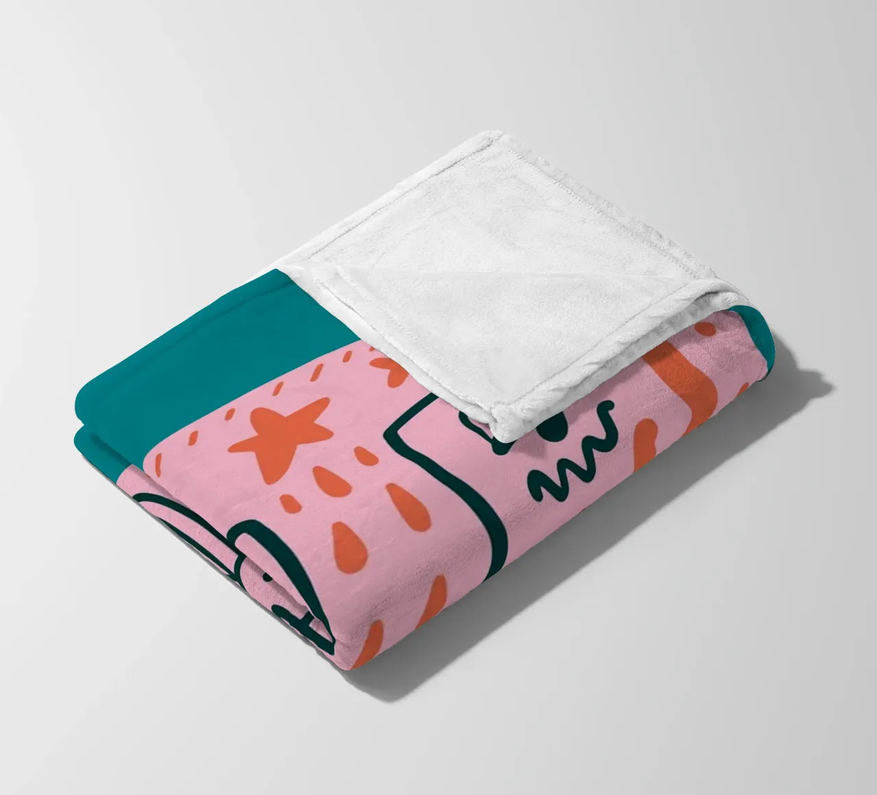 Tiny And Wild No 14 coperta in pile da treechild