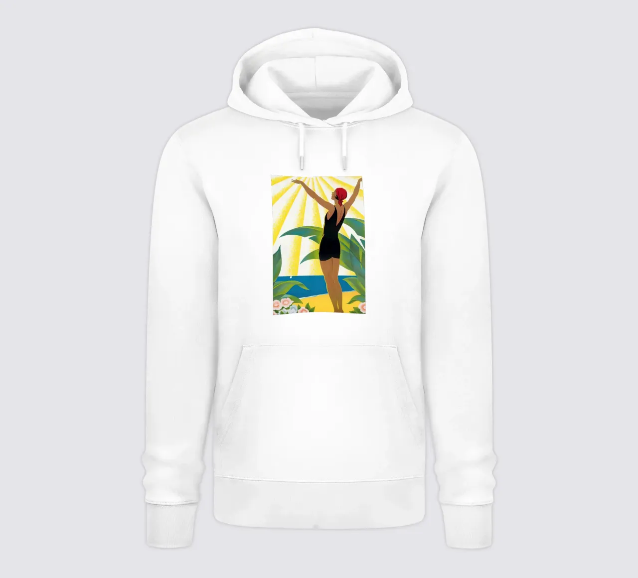 1931 Sur La Cote D'Azur France Travel hoodie by MisteryMachine