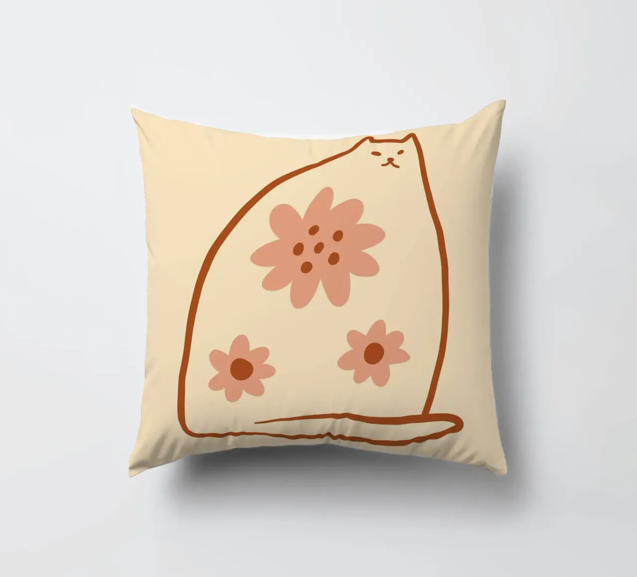 Tiny And Wild No 15 cuscino da treechild