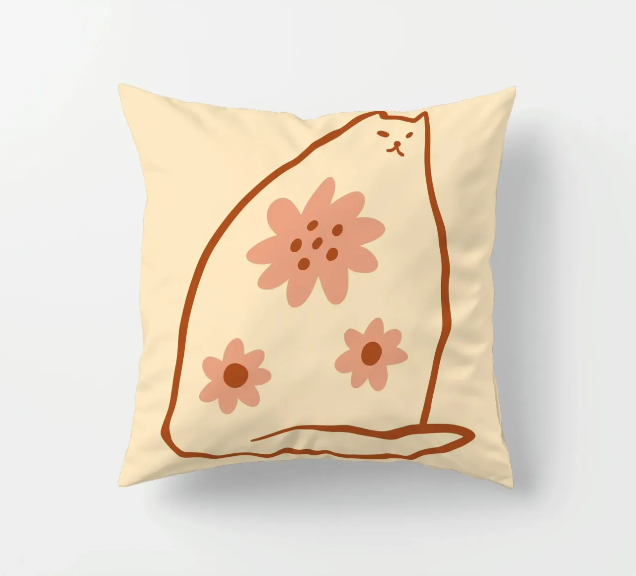 Tiny And Wild No 15 cuscino da treechild