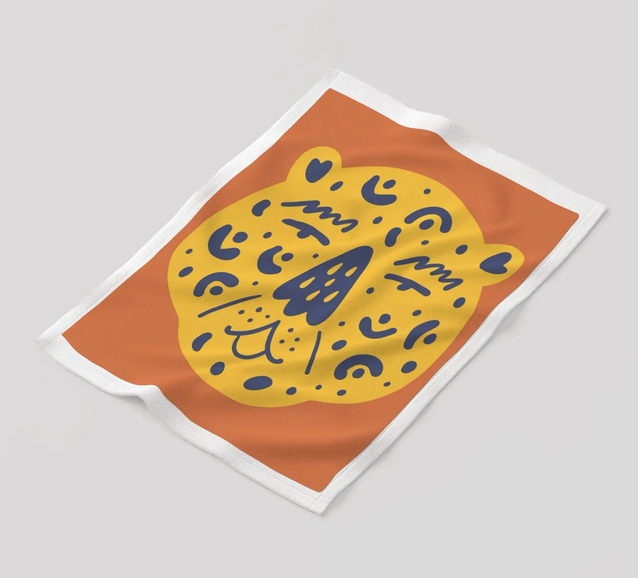 Tiny And Wild No 16 coperta in pile da treechild