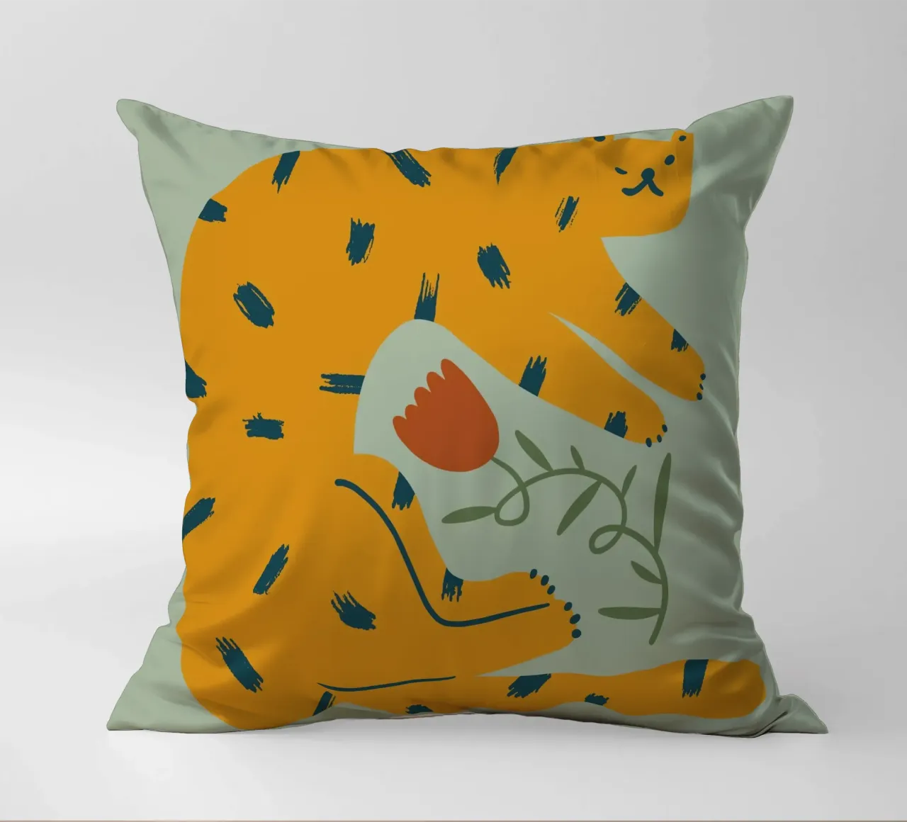 Tiny And Wild No 17 cuscino da treechild