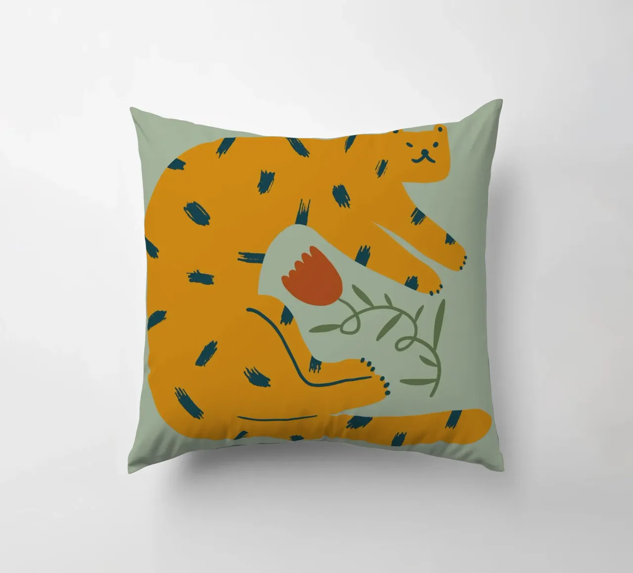 Tiny And Wild No 17 cuscino da treechild