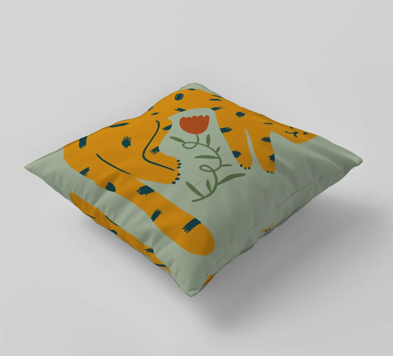 Tiny And Wild No 17 cuscino da treechild