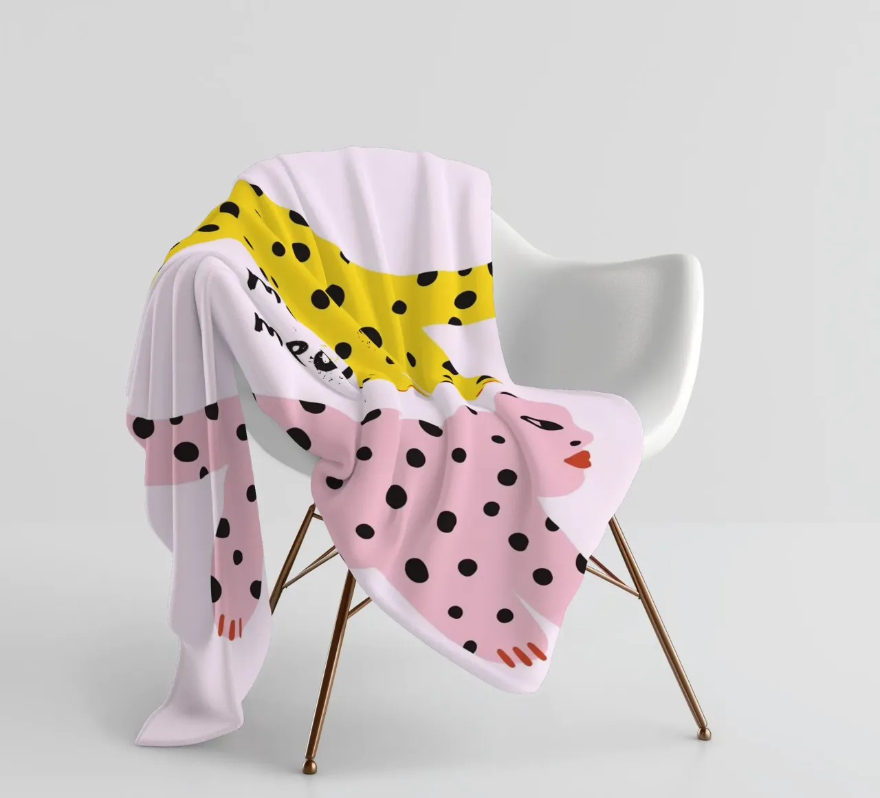 Tiny And Wild No 20 coperta in pile da treechild