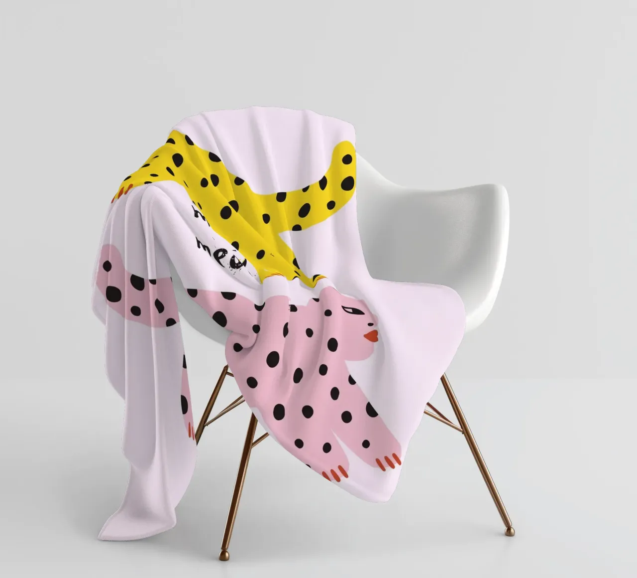 Tiny And Wild No 20 coperta in pile da treechild