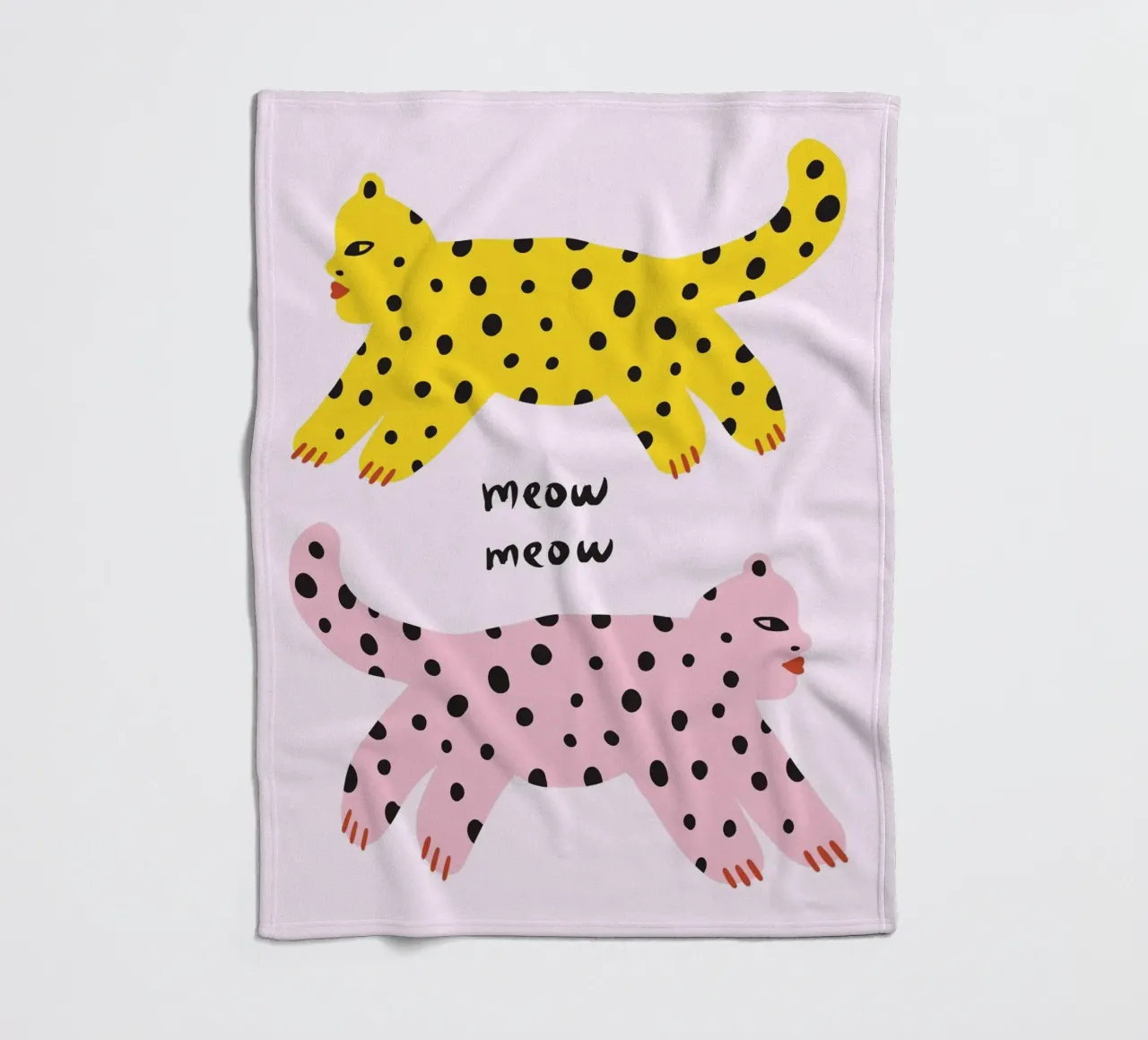 Tiny And Wild No 20 coperta in pile da treechild