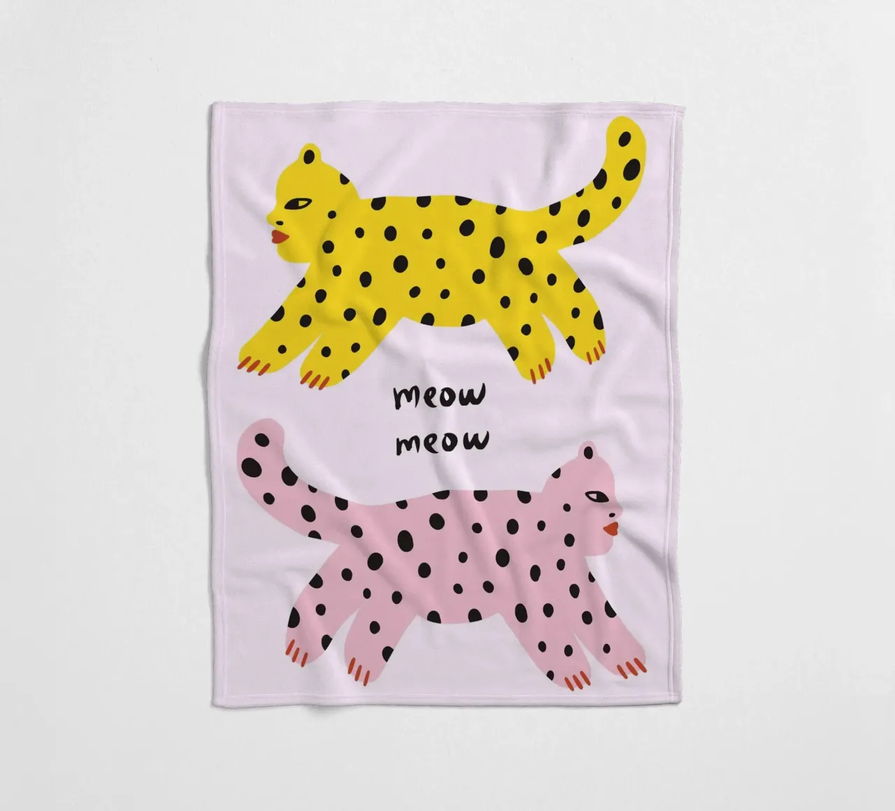 Tiny And Wild No 20 coperta in pile da treechild