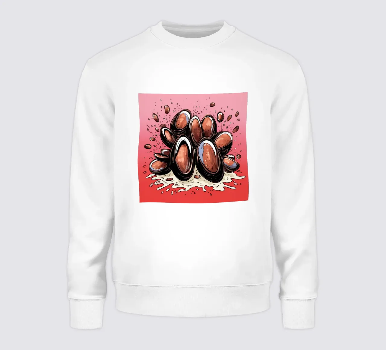 Retro Mosselbende sweatshirt van Funny Animals