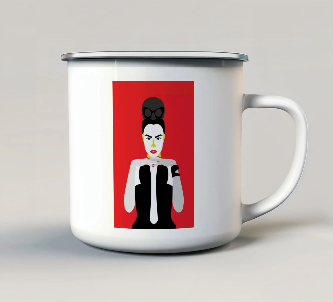 Gloria tazza in smalto da Dignity