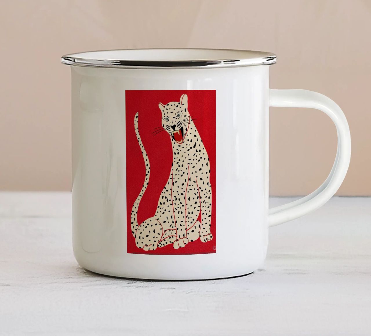 Simple Beast tazza in smalto da Be Mart