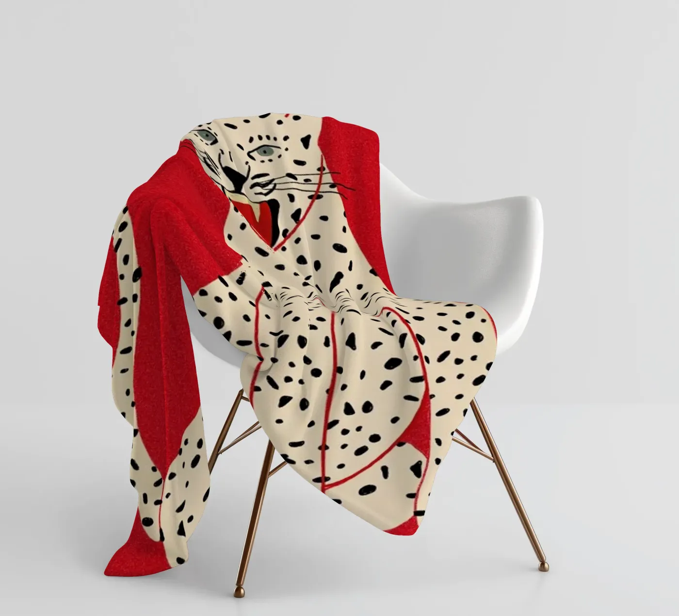 Simple Beast Fleecedecke von Be Mart