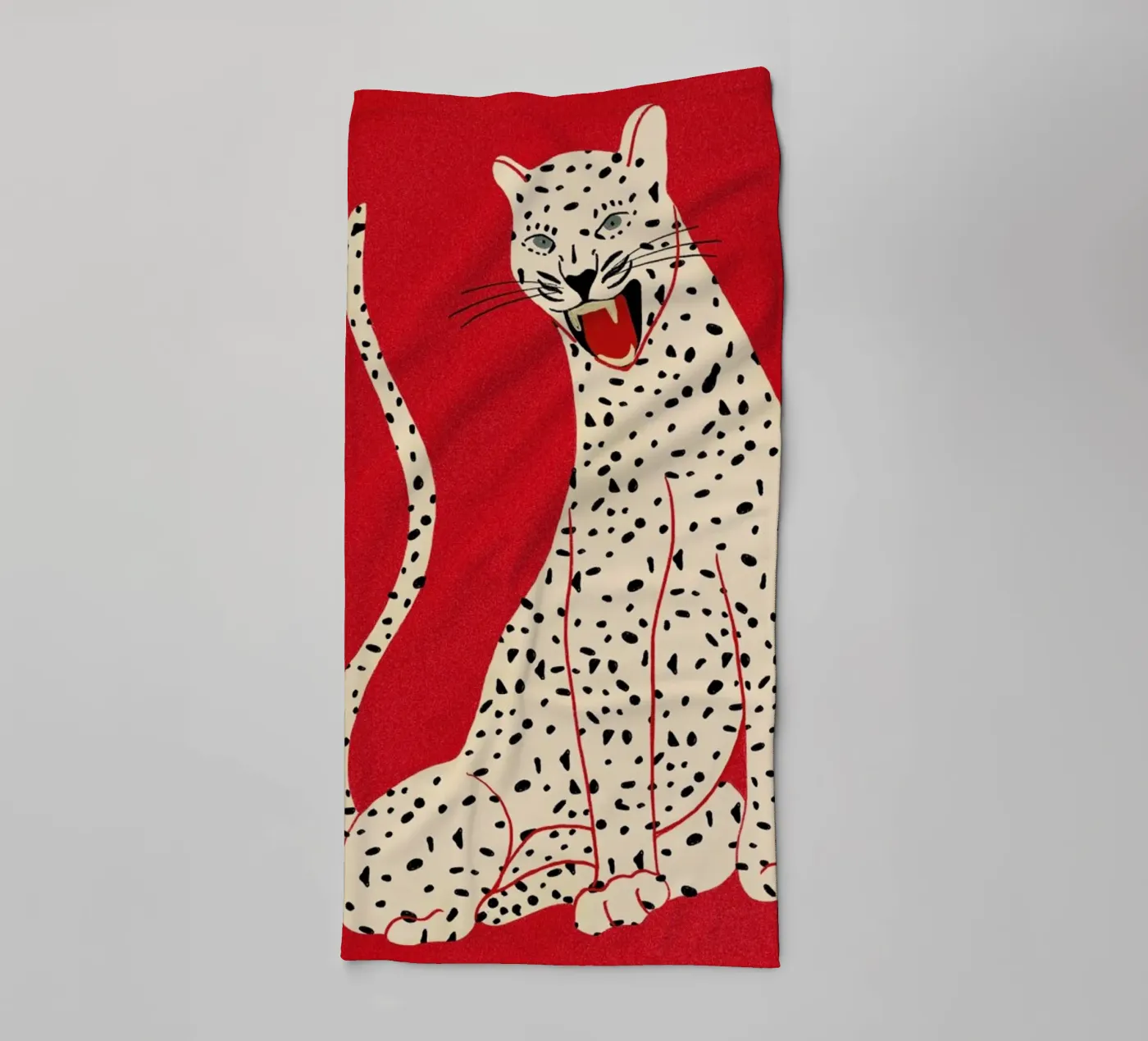 Simple Beast badhanddoek van Be Mart