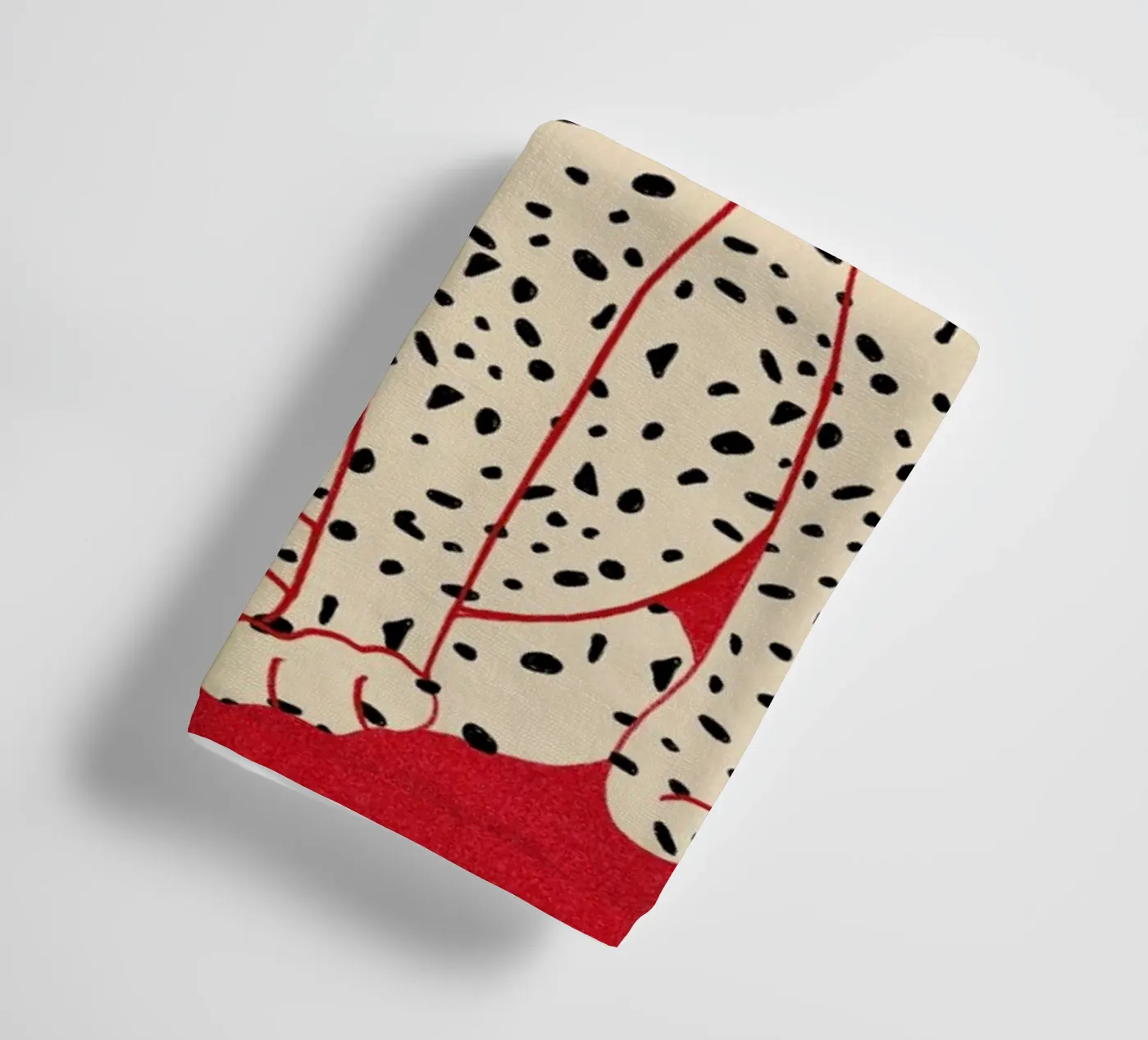 Simple Beast badhanddoek van Be Mart