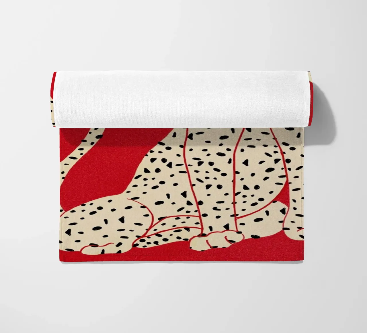 Simple Beast beach towel by Be Mart