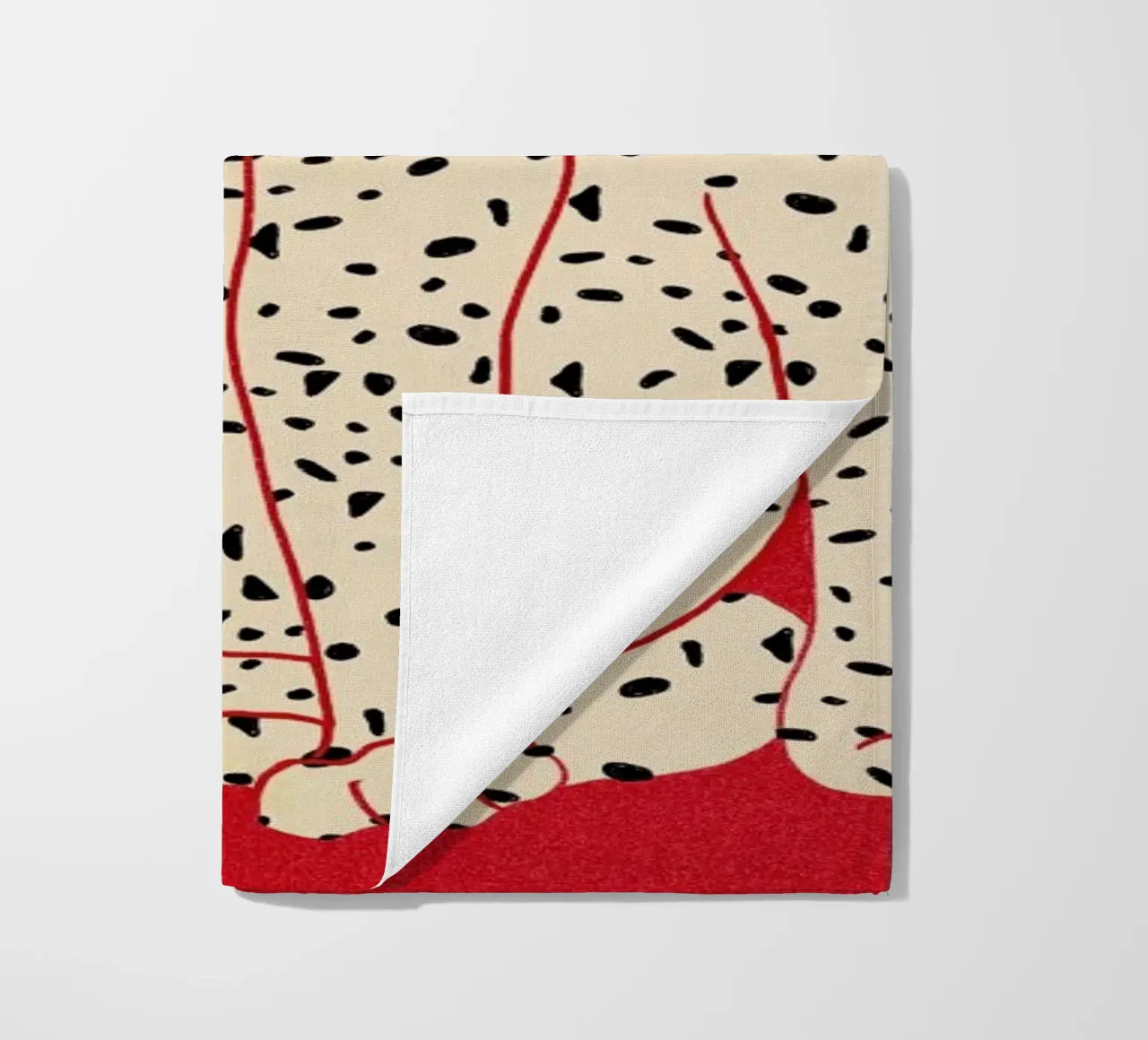 Simple Beast beach towel by Be Mart