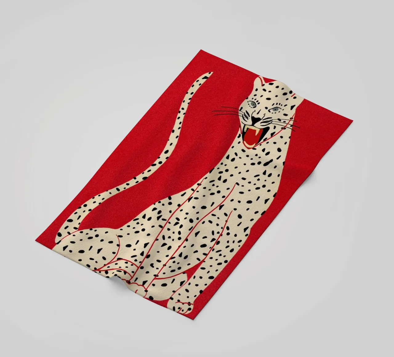 Simple Beast beach towel by Be Mart