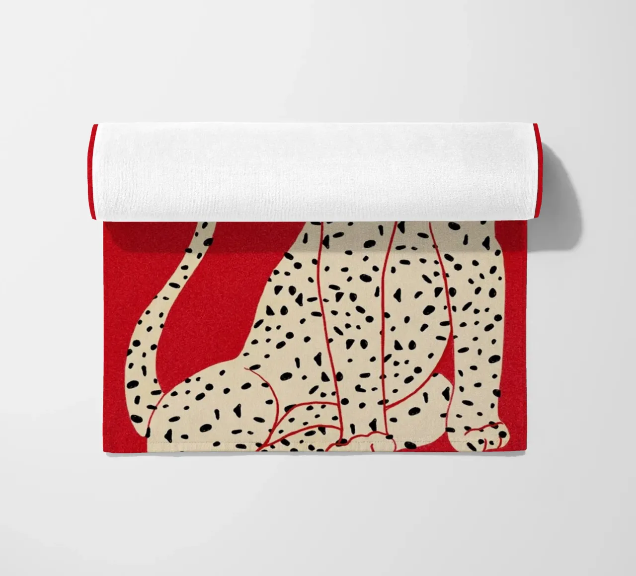Simple Beast beach towel by Be Mart