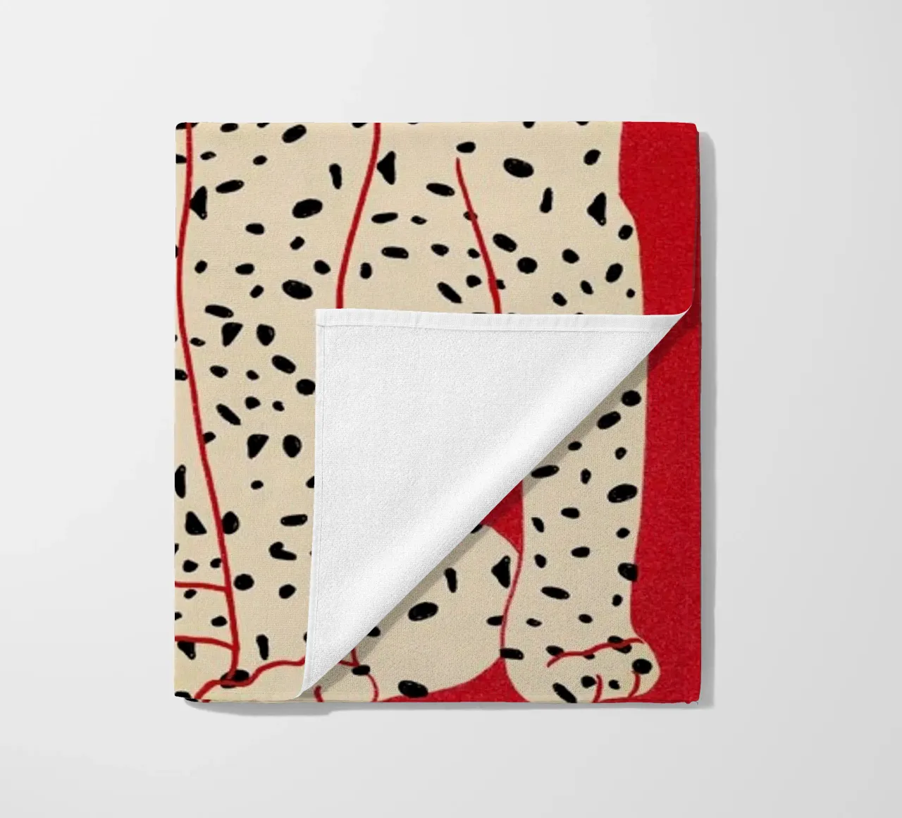 Simple Beast beach towel by Be Mart