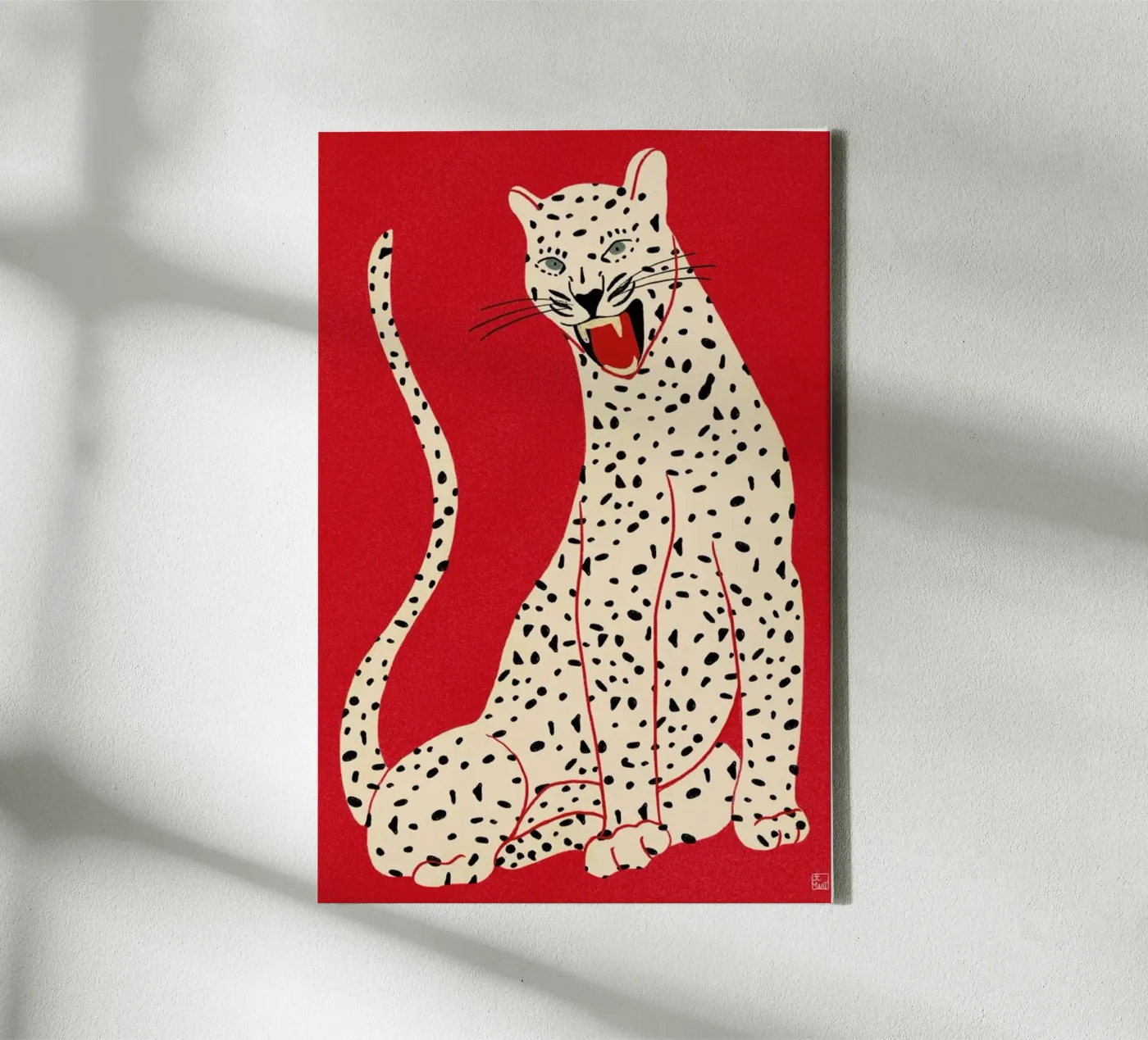 Simple Beast canvas by Be Mart