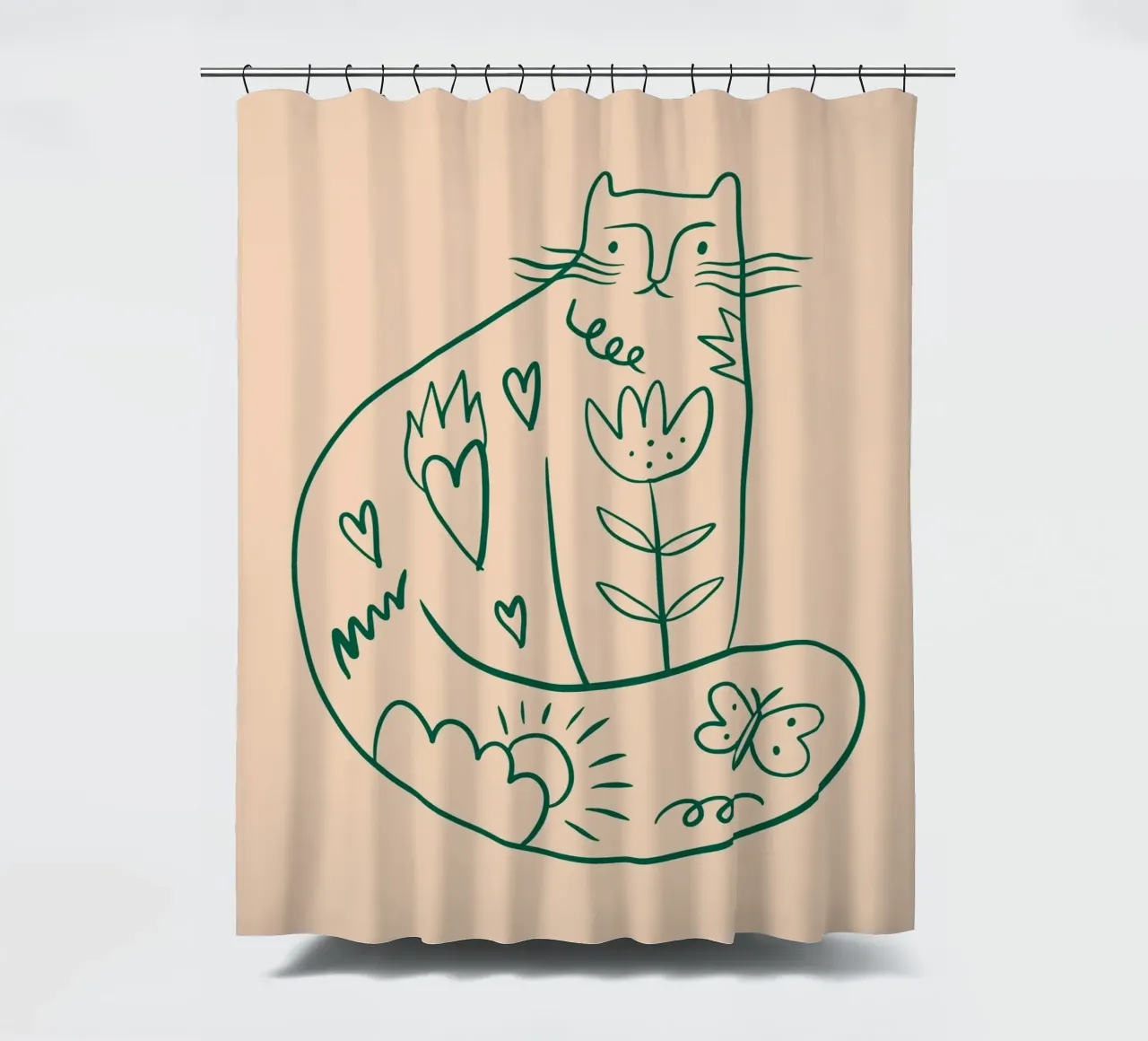 Tiny And Wild No 23 tenda da doccia da treechild