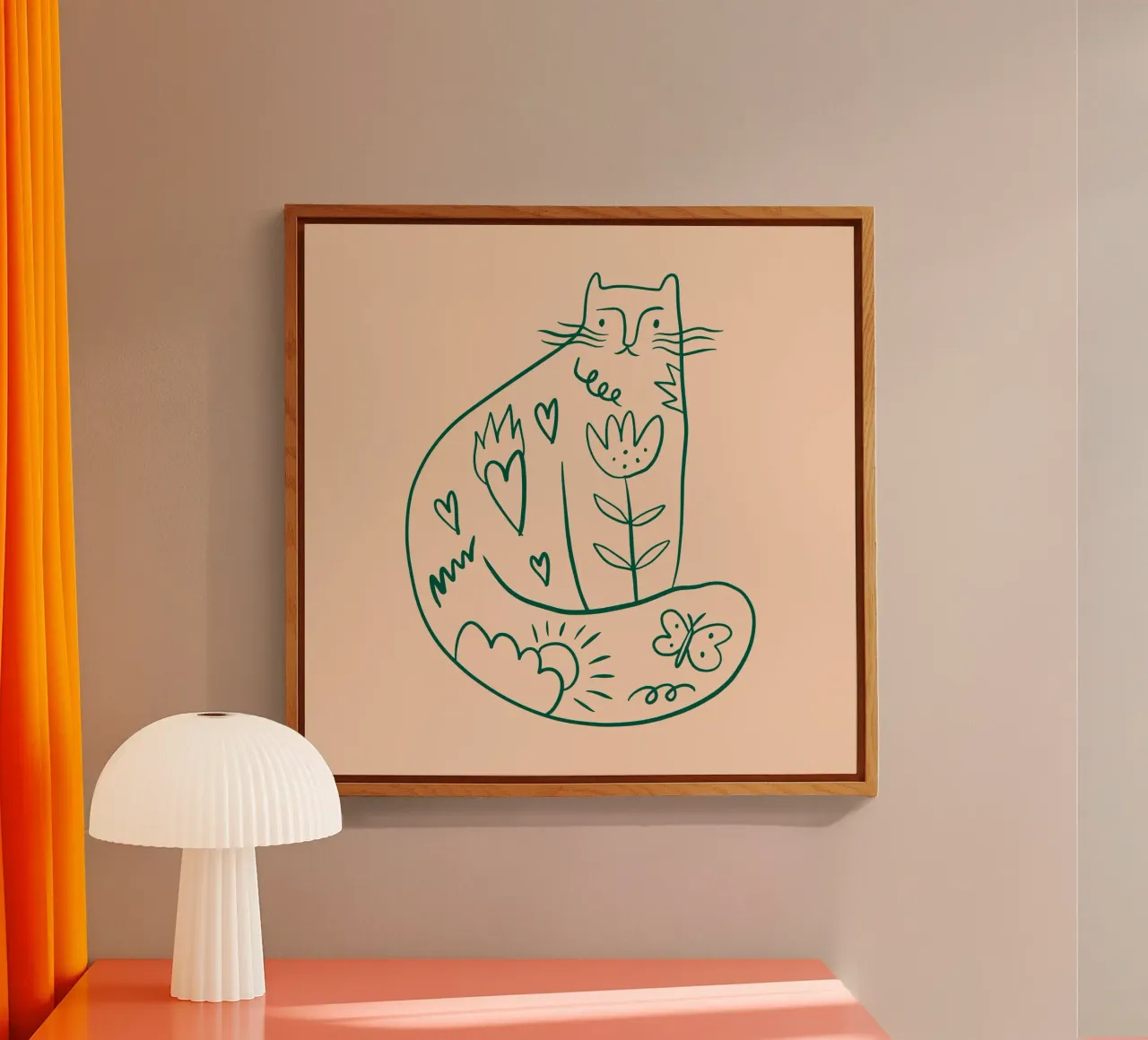 Tiny And Wild No 23 plexiglass da treechild